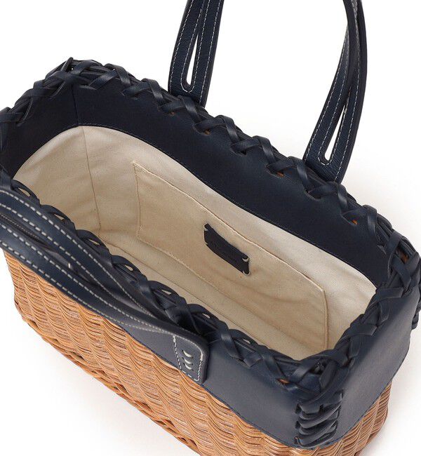 SHIPS for women「【SHIPS別注】A VACATION: 50th ANNIV RATTAN S」|かごバッグ|