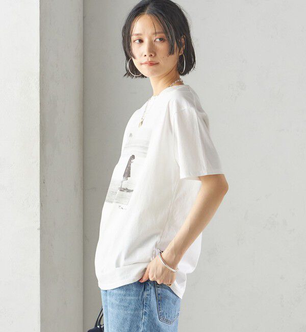 SHIPS for women「【SHIPS別注】COUTURE D'ADAM:50th ANNIV Sam Haskins フォト TEE」|Tシャツ・カットソー|