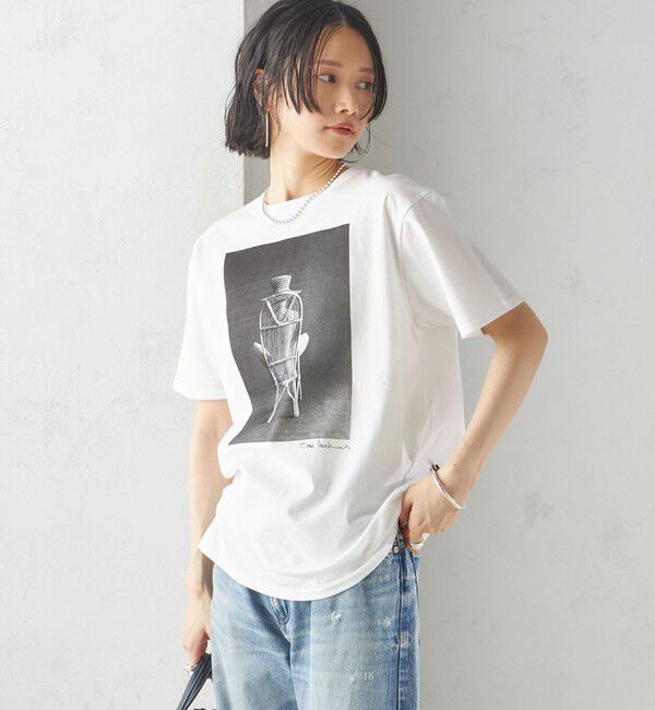 SHIPS for women「【SHIPS別注】COUTURE D'ADAM:50th ANNIV Sam Haskins フォト TEE」|Tシャツ・カットソー|