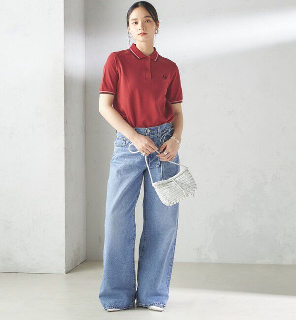 SHIPS for women「《一部追加予約》FRED PERRY:G3600 TWIN TIPPED SHIRTS」|ポロシャツ|