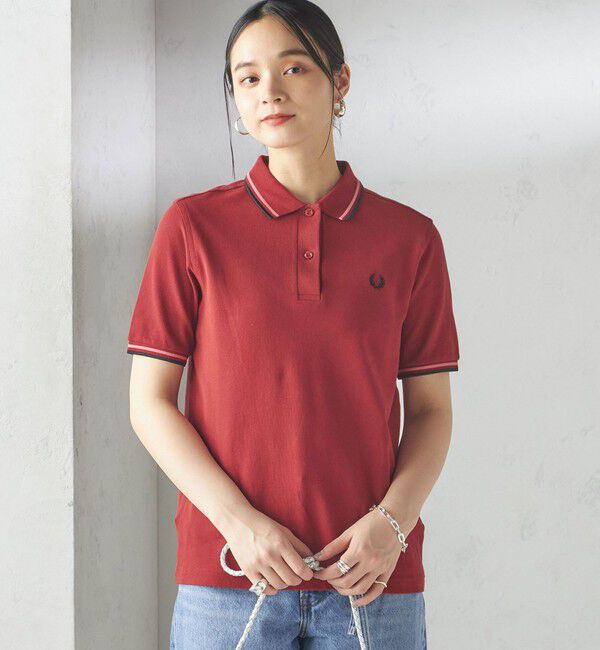 SHIPS for women「《一部追加予約》FRED PERRY:G3600 TWIN TIPPED SHIRTS」|ポロシャツ|