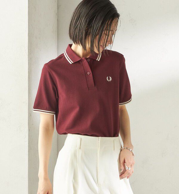 SHIPS for women「《一部追加予約》FRED PERRY:G3600 TWIN TIPPED SHIRTS」|ポロシャツ|