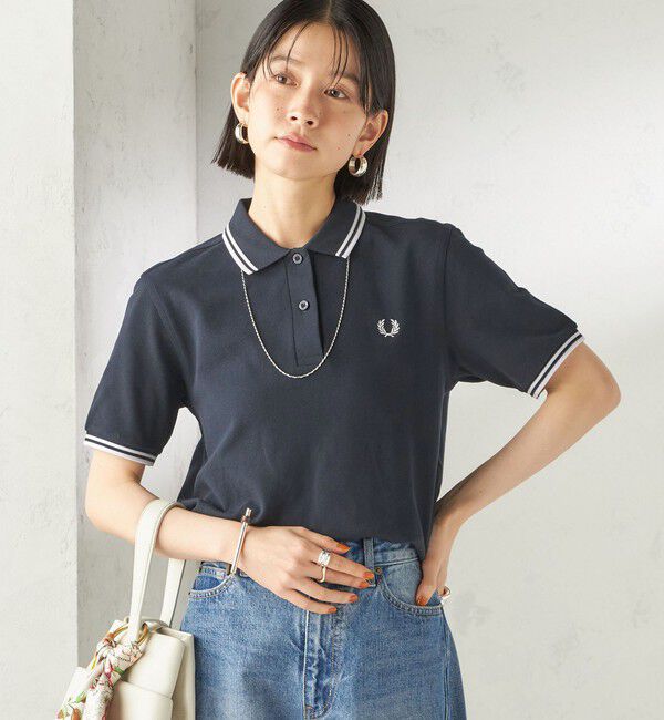 SHIPS for women「《一部追加予約》FRED PERRY:G3600 TWIN TIPPED SHIRTS」|ポロシャツ|