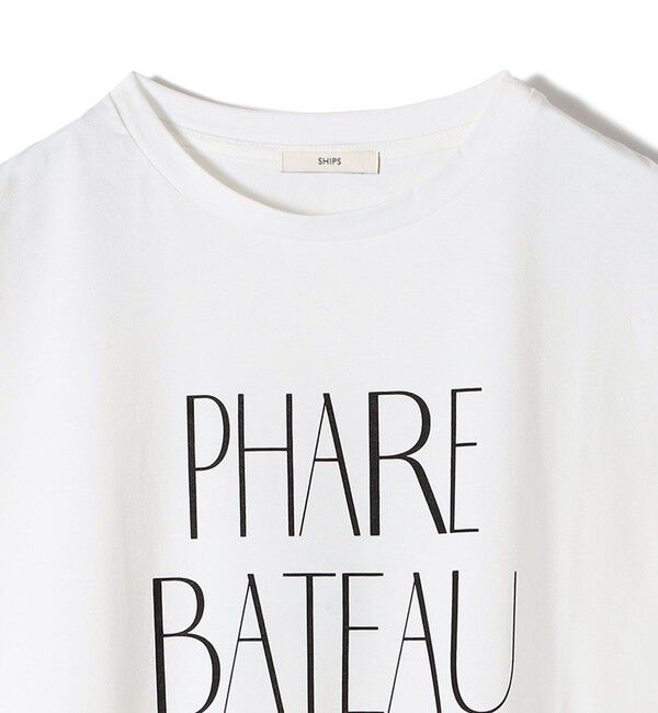 SHIPS for women「〈洗濯機可能〉プラチナ ヴェール TEE」|Tシャツ・カットソー|