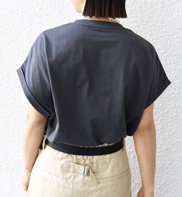 SHIPS for women「〈洗濯機可能〉プラチナ ヴェール TEE」|Tシャツ・カットソー|