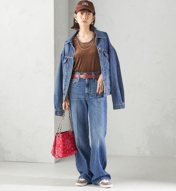 SHIPS for women「《追加予約》イタリアン レザー ゴールド バックル ベルト」|ベルト|