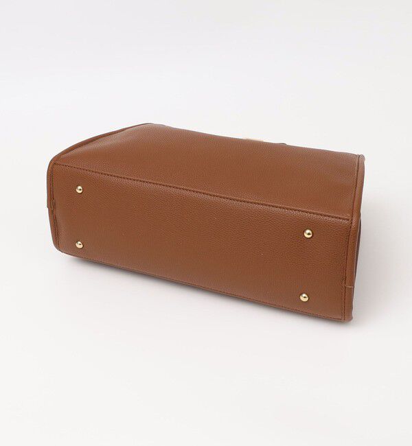 quaranciel「quaranciel: 2way 金具 ベルト スクエア トート バッグ（A4対応）」|トートバッグ|