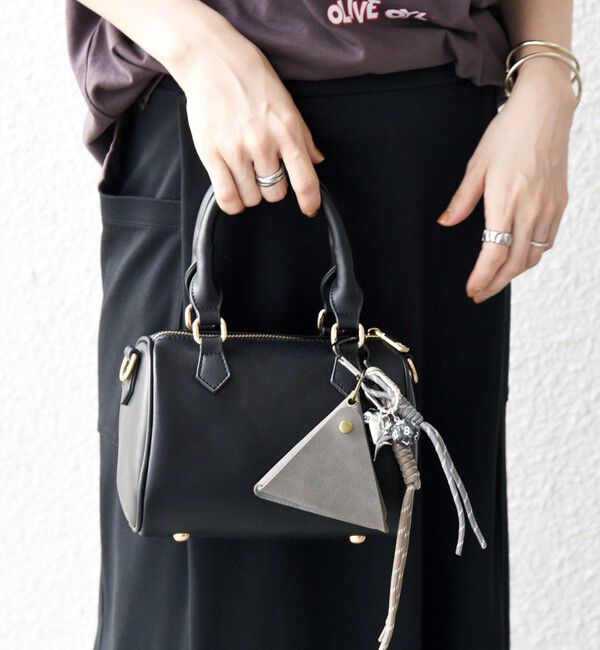 SHIPS any「《追加予約》VELETTO: 2WAY ショルダー ミニ ボストン バッグ」|ボストンバッグ|