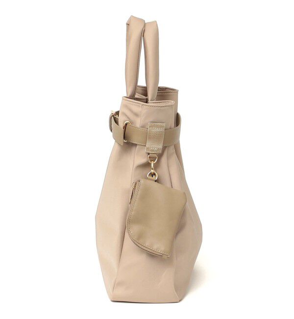 SHIPS any「SHIPS any: バックル ベルト デザイン A4 トート バッグ」|トートバッグ|