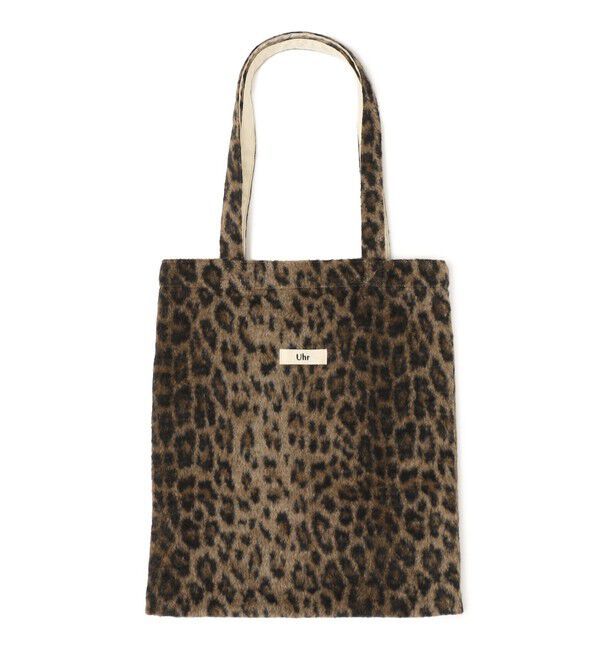 SHIPS for women「【SHIPS別注】Uhr:レオパード トート バッグ」|トートバッグ|