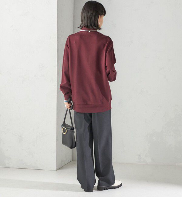 SHIPS for women「FRED PERRY: M3574 HALF ZIP SHIRT」|スウェット・ジャージ|