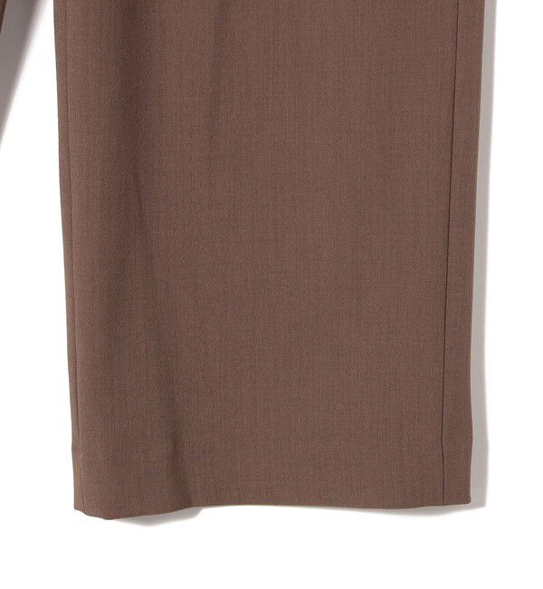 SHIPS for women「〈UVカット/防シワ加工〉梳毛調 ストレッチ ドロスト パンツ」|その他|