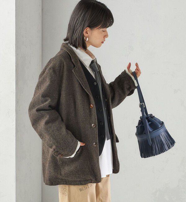 SHIPS for women「【SHIPS別注】Jane smith: 50th ANNIV ブリティッシュ ウール ジャケット」|テーラードジャケット|