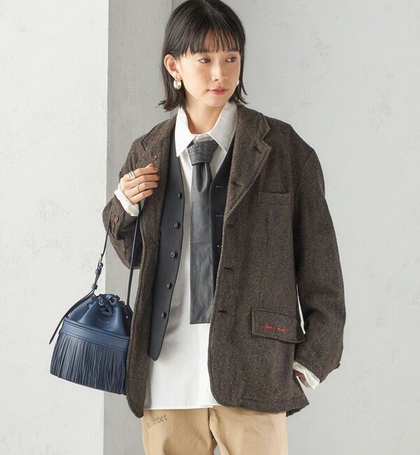 SHIPS for women「【SHIPS別注】Jane smith: 50th ANNIV ブリティッシュ ウール ジャケット」|テーラードジャケット|