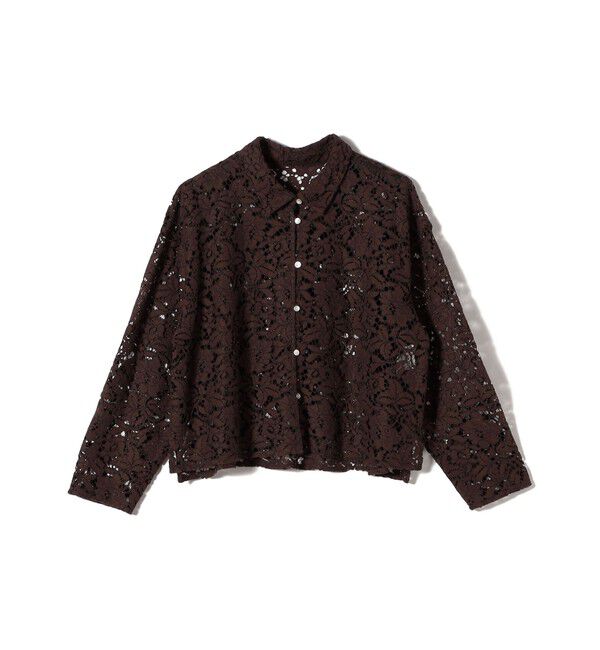 SHIPS for women「〈手洗い可能〉レース シャツ 羽織」|シャツ・ブラウス|