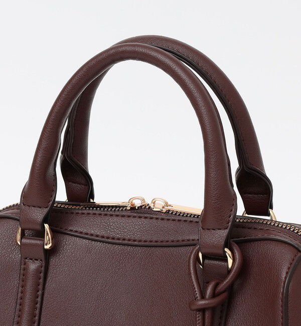 quaranciel「《一部追加予約》quaranciel: 2way タッセル チャーム ミニ ボストン バッグ」|ショルダー・メッセンジャー|