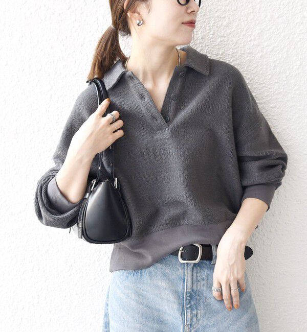 SHIPS any「SHIPS any:〈手洗い可能〉サカリバ コンパクト ポロシャツ プルオーバー」|ポロシャツ|