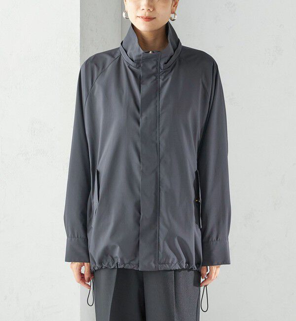 SHIPS for women「〈手洗い可能〉LIMONTA 撥水 ドルマン ブルゾン」|ブルゾン・スタジャン|