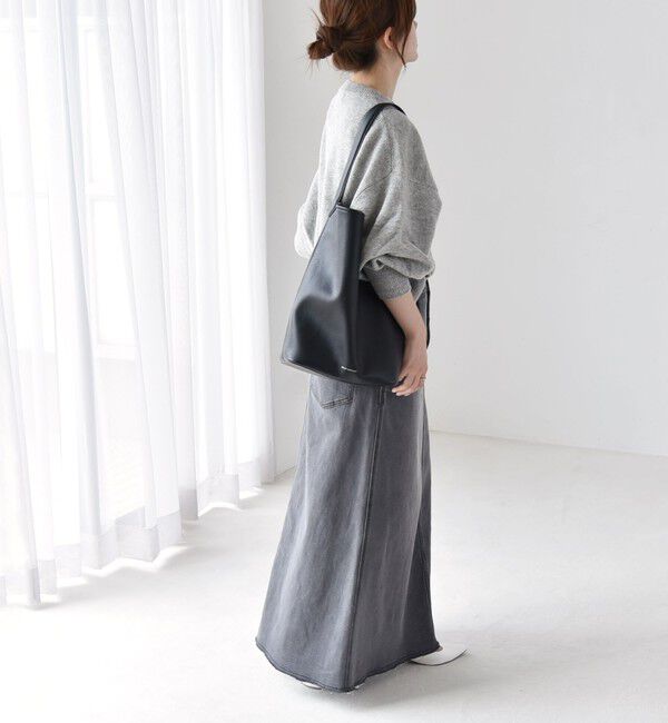 quaranciel「quaranciel:〈手洗い可能〉AQUA カシミヤ ミックス ドルマン ニット 25AW」|ニット・セーター|