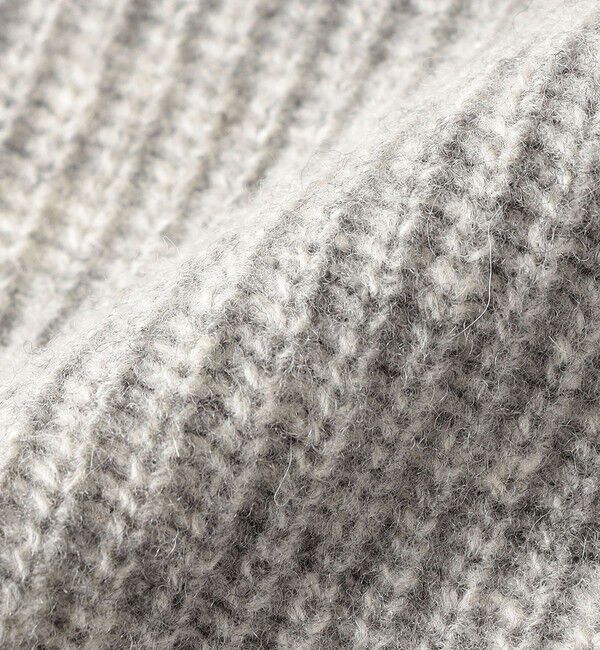 SHIPS any「《一部追加予約》SHIPS any:〈手洗い可能〉AQUA カシミヤ ミックス ハイネック ニット」|ニット・セーター|