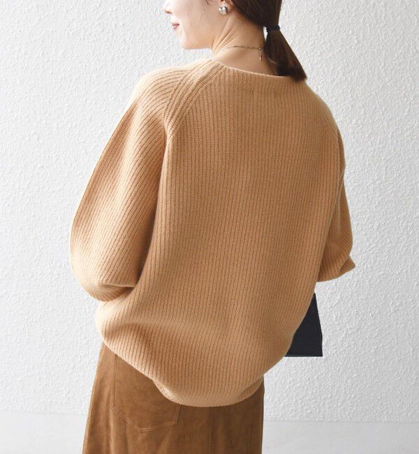 SHIPS any「《一部追加予約》SHIPS any:〈手洗い可能〉AQUA カシミヤ ミックス ハイネック ニット」|ニット・セーター|