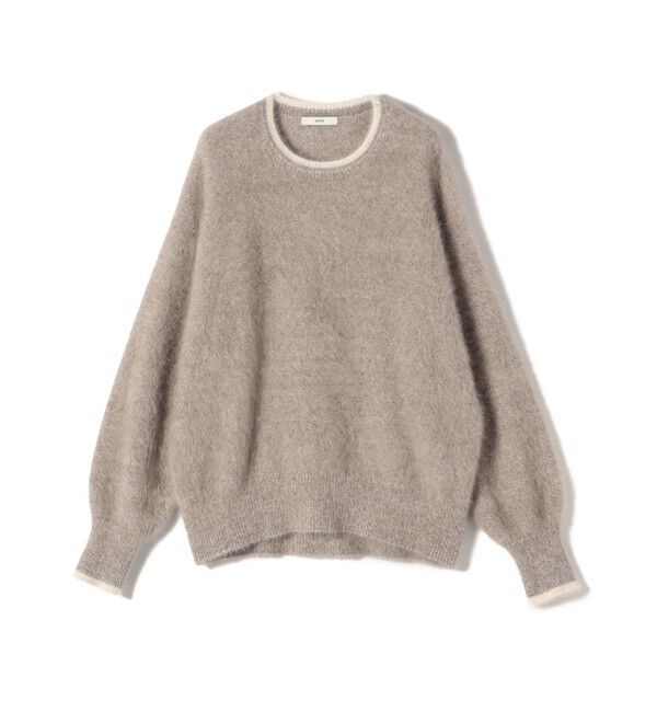 SHIPS for women「杢 フォックス カシミヤ クルーネック ニット プルオーバー」|ニット・セーター|