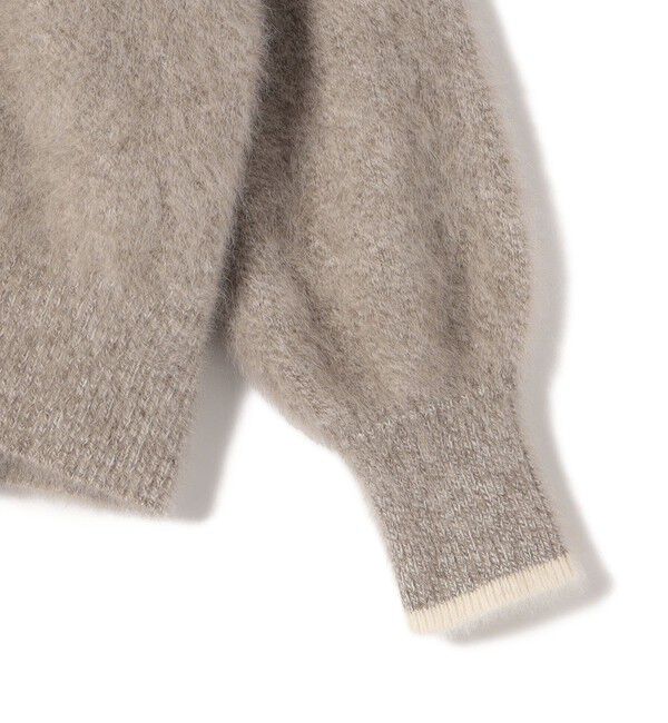 SHIPS for women「杢 フォックス カシミヤ クルーネック ニット プルオーバー」|ニット・セーター|