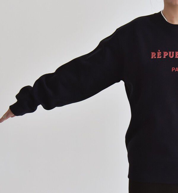 quaranciel「《一部追加予約》ANGE IN DISGUISE:〈手洗い可能〉デザイン ロゴ プリント スウェット」|スウェット・ジャージ|