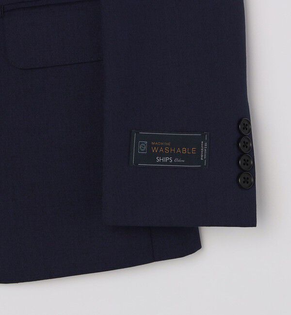SHIPS Colors 「SHIPS Colors:〈洗濯機可能〉T/W スーツ ジャケット(セットアップ対応可能)」|テーラードジャケット|