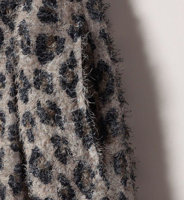 SHIPS any「SHIPS any:〈手洗い可能〉レオパード ジャカード ワイド イージー パンツ」|その他|