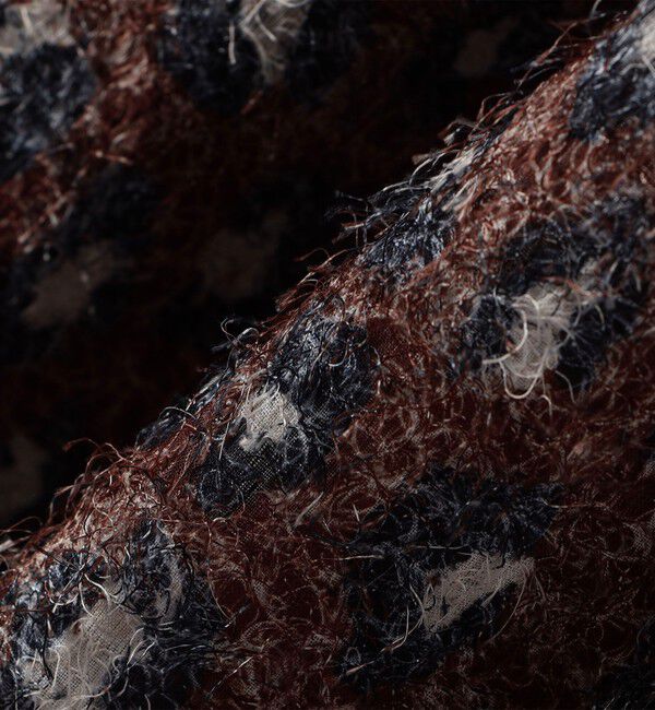 SHIPS any「SHIPS any:〈手洗い可能〉レオパード ジャカード ワイド イージー パンツ」|その他|