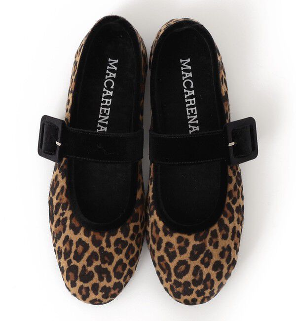 SHIPS for women「MACARENA: レオパード メリー ジェーン」|バレエシューズ|