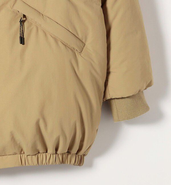 SHIPS any「SHIPS any: ナイロン スタンドカラー ダウン コクーン コート」|ダウン|