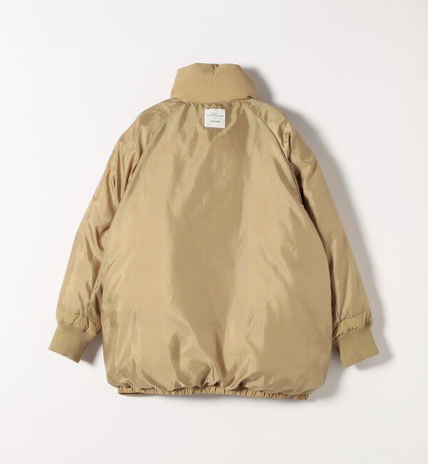 SHIPS any「SHIPS any: ナイロン スタンドカラー ダウン コクーン コート」|ダウン|