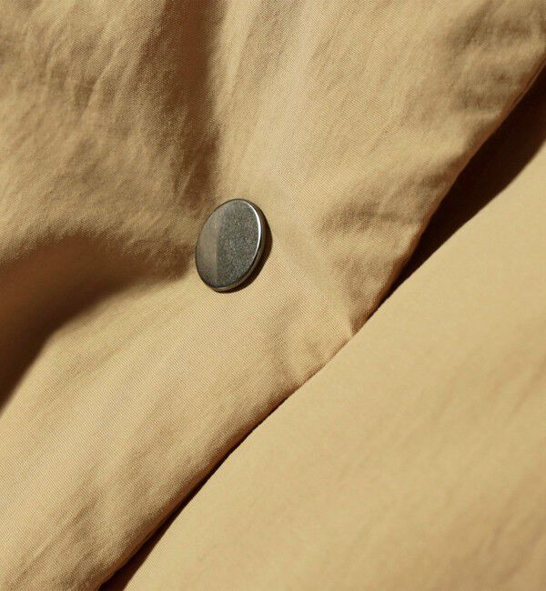 SHIPS any「SHIPS any: ナイロン スタンドカラー ダウン コクーン コート」|ダウン|