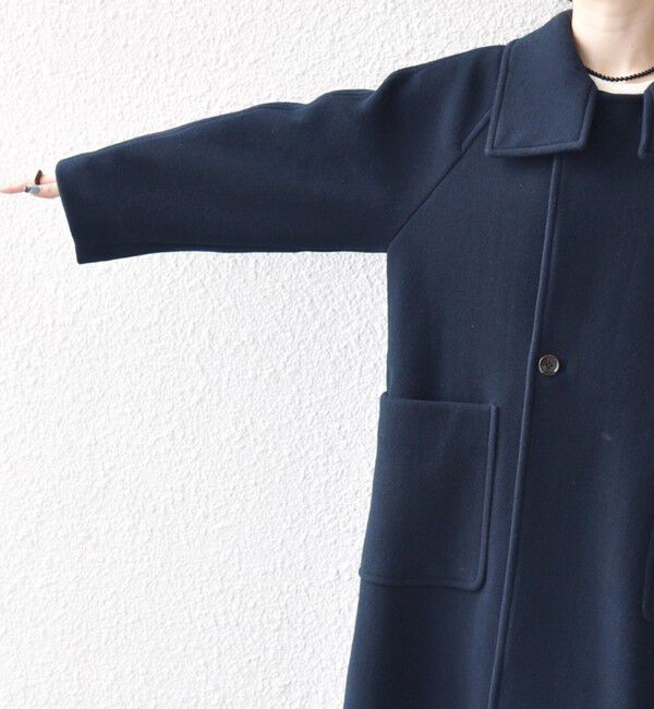 SHIPS any「SHIPS any: PURE WOOL スタンド ＆ ビッグカラー コート」|その他|