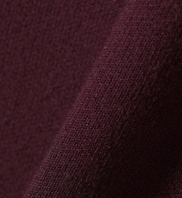 quaranciel「quaranciel:〈手洗い可能〉ダブルフェイス パールモチーフ ワイド ニット プルオーバー」|ニット・セーター|