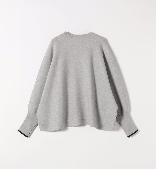 SHIPS any「SHIPS any:〈手洗い可能〉ダブルフェイス ボリュームスリーブ ニット プルオーバー」|ニット・セーター|