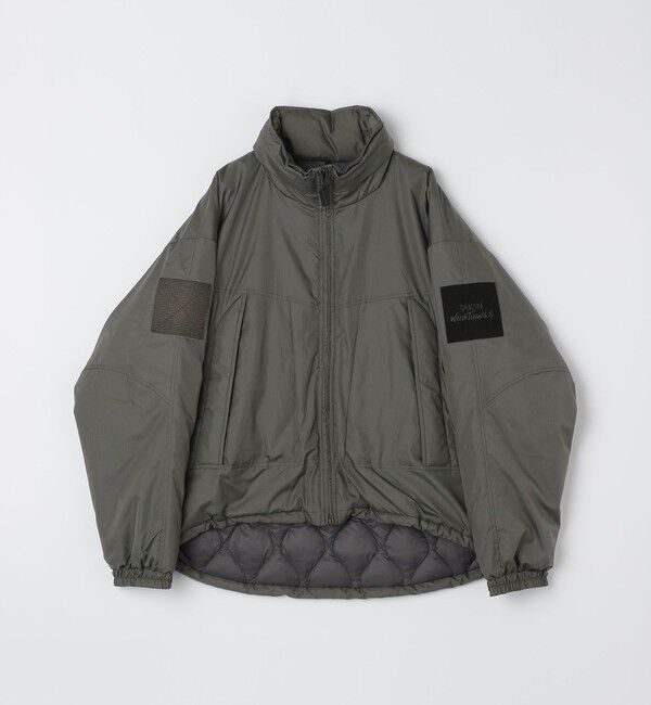 SHIPS「【SHIPS別注】WILDTHINGS&times;TAION:  ショート モンスター パーカ」|ダウン|