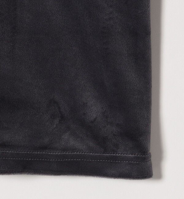 SHIPS any「SHIPS any:〈洗濯機可能〉ポリエステル ベロア 2way ヘンリーネック プルオーバー」|Tシャツ・カットソー|