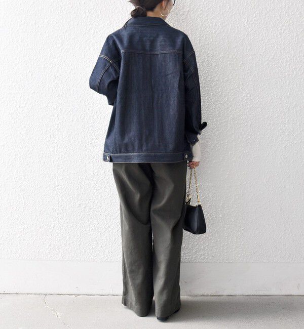 SHIPS any「SHIPS any:〈洗濯機可能〉ドロスト イージー ワイド ストレート ベイカー パンツ」|その他|