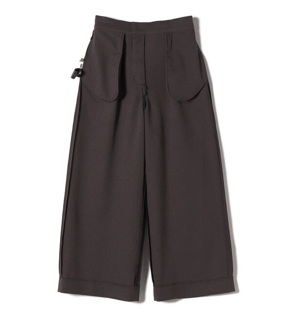 SHIPS for women「〈洗濯機可能〉ウールライク ポケット デザイン ワイド パンツ」|その他|