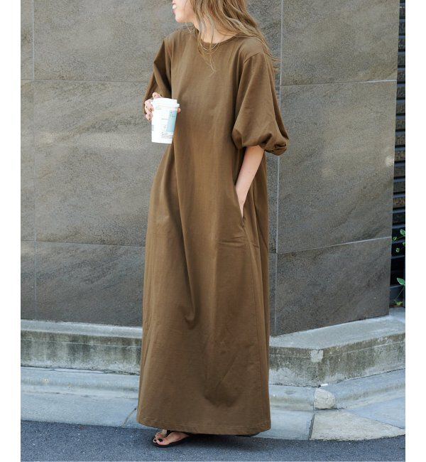 OUTDOOR PRODUCTS Usual Things「バルーンスリーブサマードレス」|ワンピース|