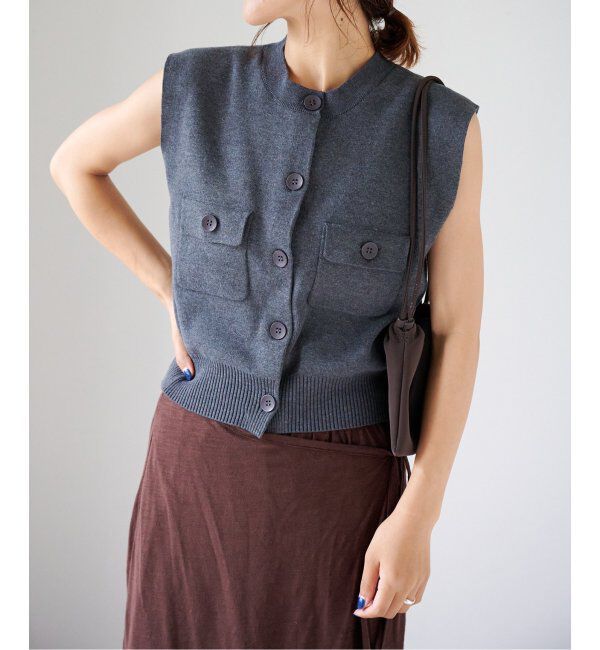 OUTDOOR PRODUCTS Usual Things「ライトウェイトニットベスト」|ベスト・ジレ|