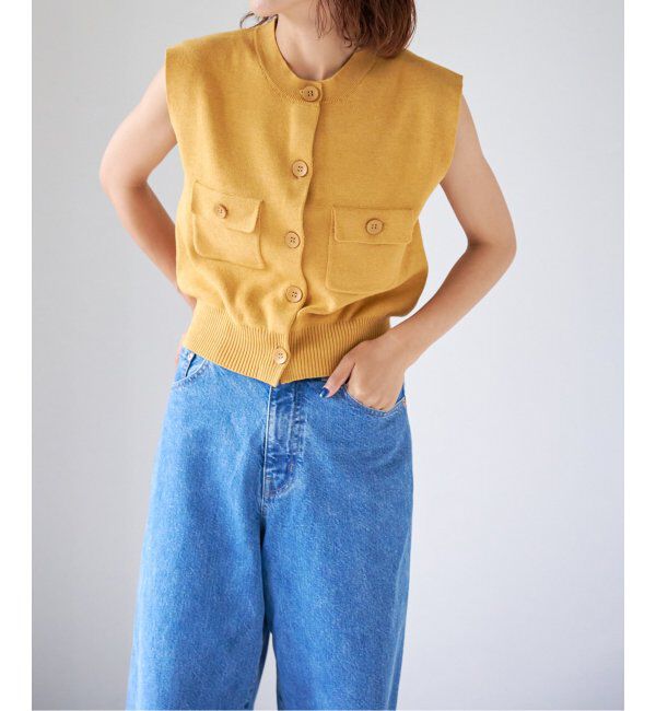 OUTDOOR PRODUCTS Usual Things「ライトウェイトニットベスト」|ベスト・ジレ|