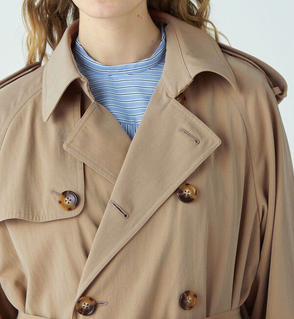 MACPHEE「シャンブレーツイル トレンチコート」|トレンチコート|
