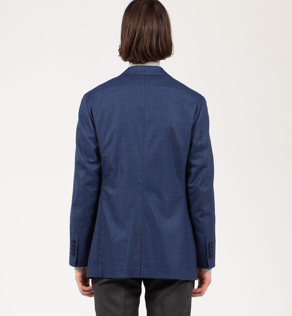 TOMORROWLAND MENS「ウールシルクポリウレタン シングルブレステッド2Bジャケット Light Move」|テーラードジャケット|