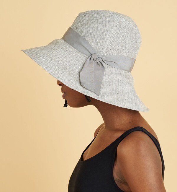 TOMORROWLAND GOODS「KIJIMA TAKAYUKI PAPER CLOTH トリミングハット」|ストローハット|