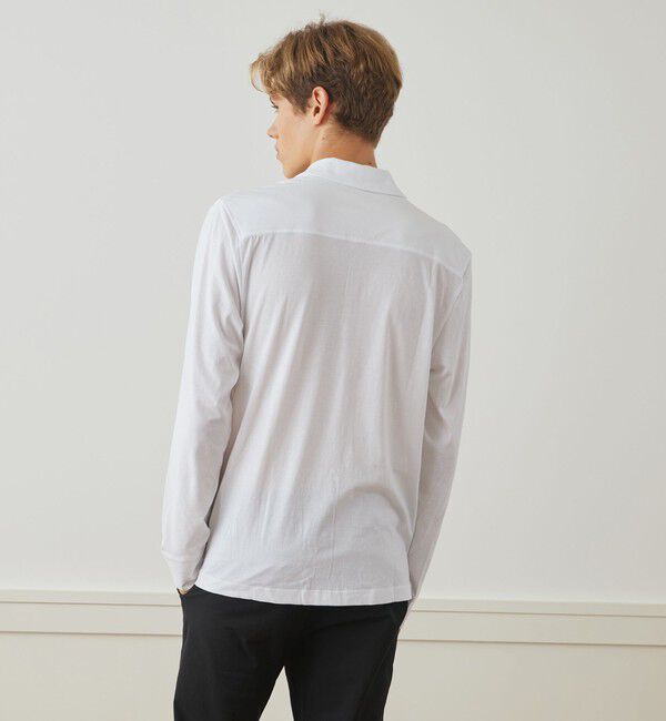 JAMES PERSE「コットンジャージー ロングスリーブシャツ MCFJ3442」|シャツ・ブラウス|