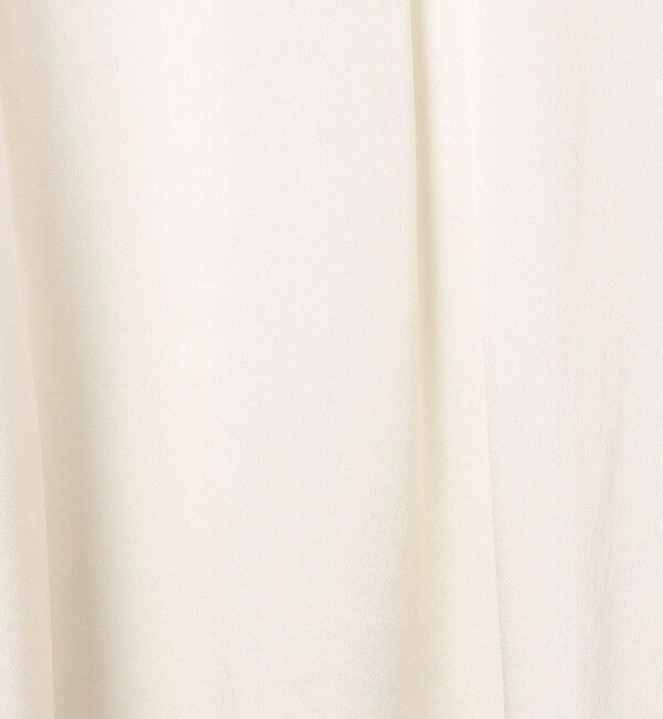 TOMORROWLAND collection「ウォッシャブルサテン ループラグランブラウス」|シャツ・ブラウス|